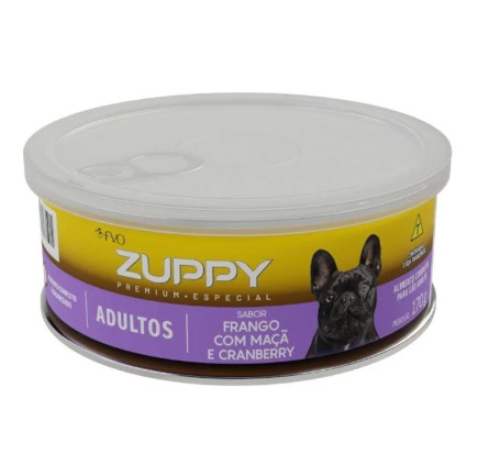Zuppy Cães Adultos Frango/Maça/Cranberry 170g