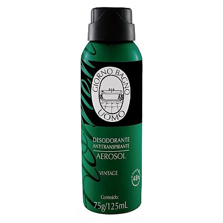 Desodorante Aerosol Giorno Uomo - Vintage 125ml