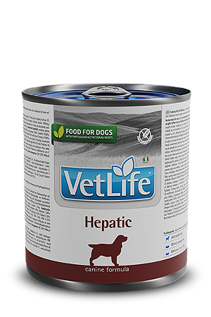 Vet Life Cães Hepatic Wet 300g