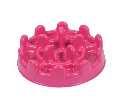 Comedouro Interativo Pet Games Mini Lento Pet Fit - Pink