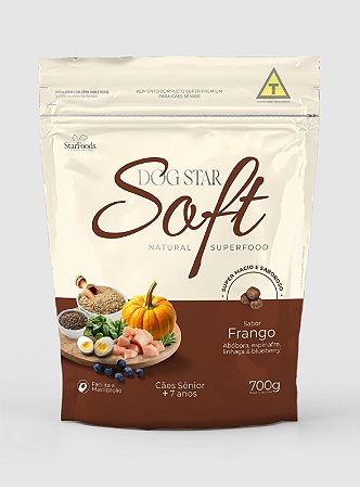 Dogstar Soft Cães Senior Frango/Vegetais 700g