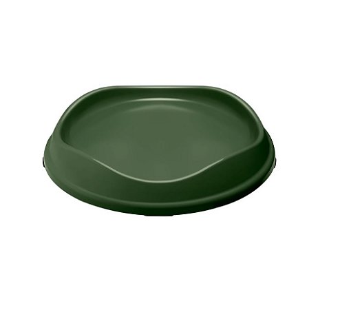Comedouro Raso p/ Gatos 300ml - Verde