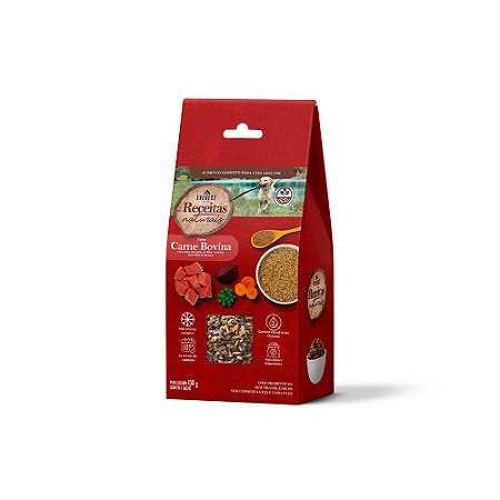 Everest Receita Naturais Cães Adultos Carne 150g