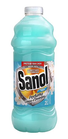Desinfetante Concentrado Sanol 2L - Leitoso Talco
