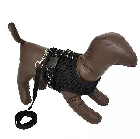 Colete Aerado Grid Preto - PP (14X32X34)