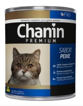 Chanin Gatos Adultos Peixe 280g