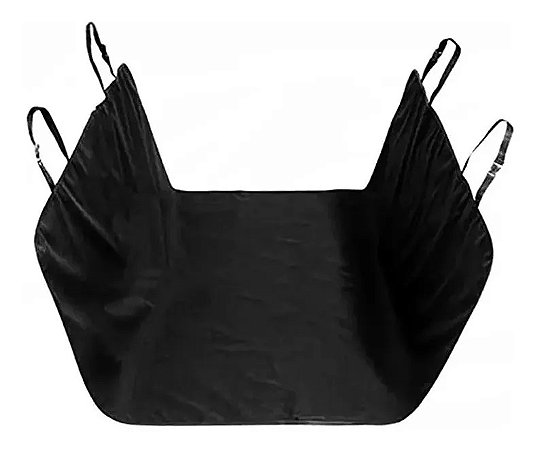 Capa p/ Banco Carro Aberta Sem Cinto (1,40x1,50cm)Preta