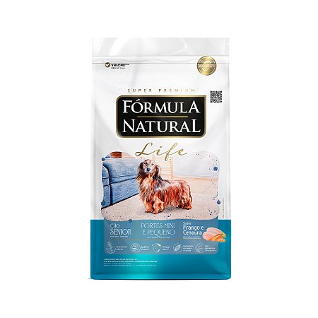 Formula Natural Life Cães Senior Raças Mini/Pequenas 10kg