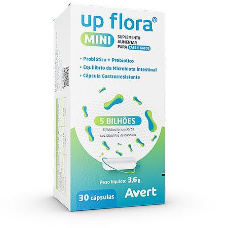 Probiotico Up Flora Mini c/ 8 Capsulas