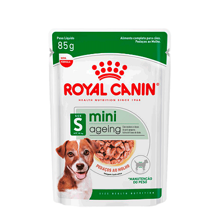 Sache Royal Canin Cães Senior Ageing 8+ Raças Mini 85g