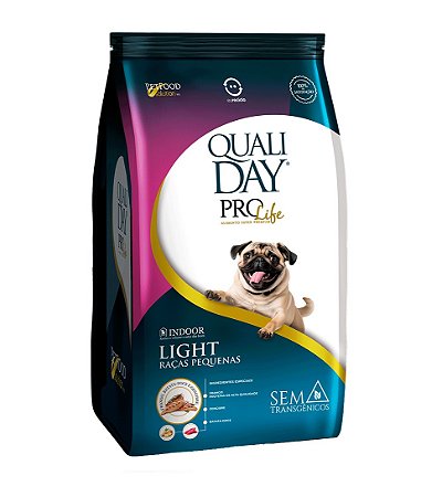 Qualiday Prolife Cães Light Raças Pequenas 13kg