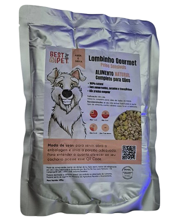 Alimetação Natural Lombinho Gourmet 400g
