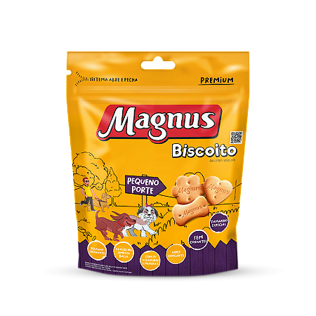 Biscoito Magnus Cães Adultos Pequeno Porte 400g