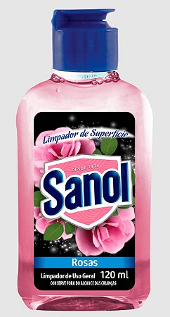 Limpador de Superfícies Rosas 120ml
