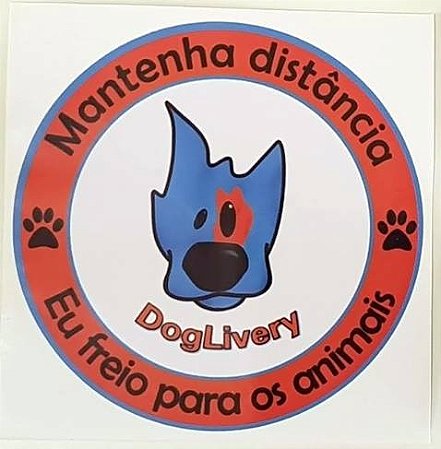 Adesivo Veicular Eu Freio Para Os Animais