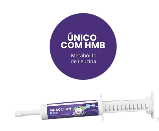 Musculon Cães Seringa 30g