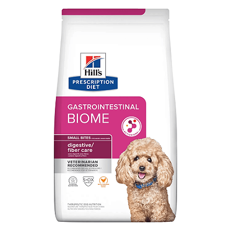 Hills Prescription Diet Cães Gastrointestinal Biome Raças Mini/Pequenas 1,5kg