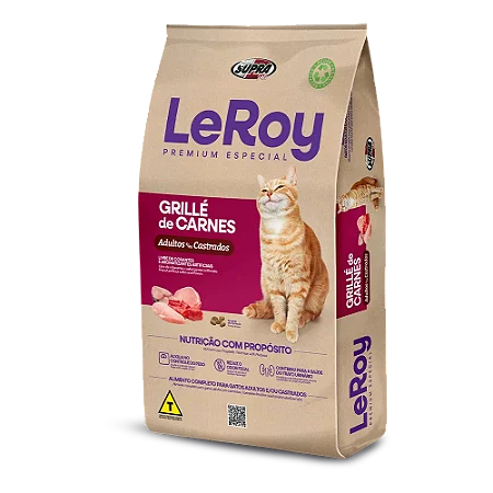 Leroy Gatos Castrados Grille De Carnes 10kg