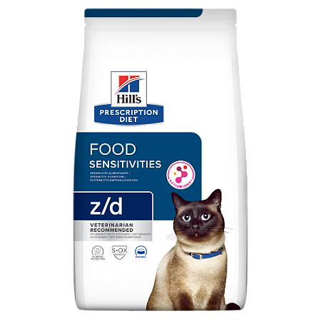 Hill's Prescription Diet Z/D Hypoallergenic Gatos 1,81kg