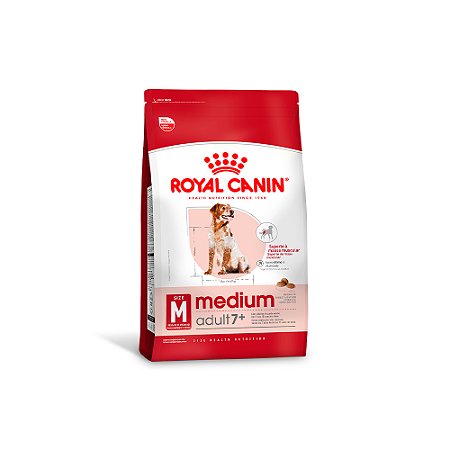 Royal Canin Cães Adultos Raças Médias 7+ 12Kg - Val: 13/Set/26