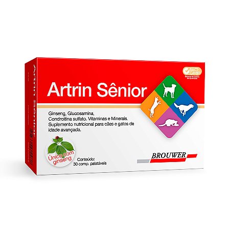 Artrin Sênior Cães/Gatos c/ 30 Comp