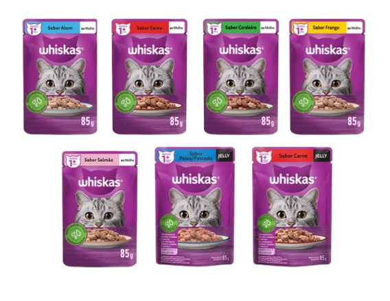 Sache Whiskas Gatos Adultos 85g