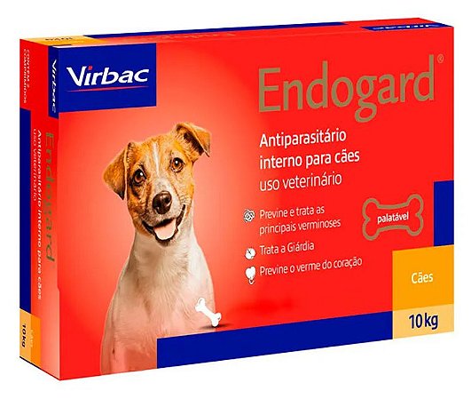 Endogard até 10kg c/ 2 comprimidos