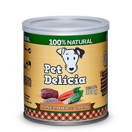 Petdelicia Cães Panelinha de Carne 320g