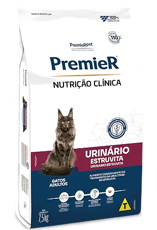 Premier Nutrição Clinica Gatos Urinary Struvite 1,5kg