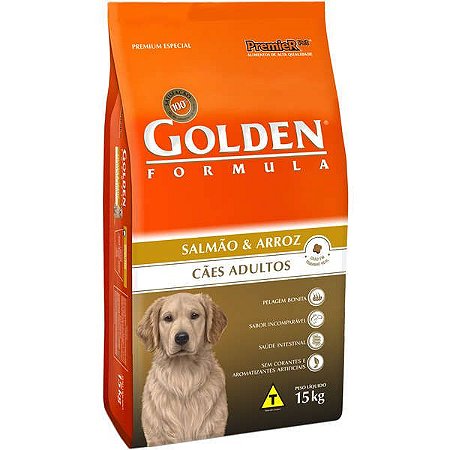 Golden Formula Cães Adultos Salmao 15kg