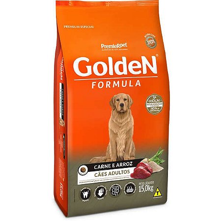 Golden Formula Cães Adultos Carne