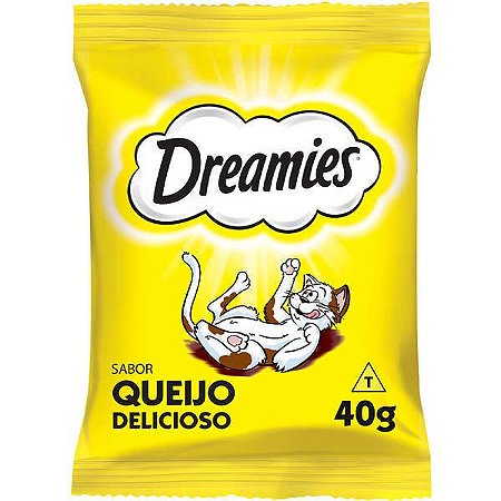 Snack Dreamies Gatos Adultos Queijo 40g