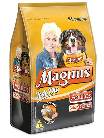 Magnus Todo Dia Cães Adultos Carne