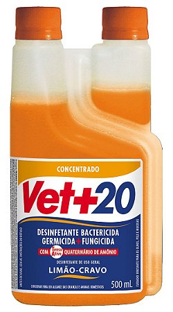 Desinfetante Concentrado Vet+20 Limao Cravo