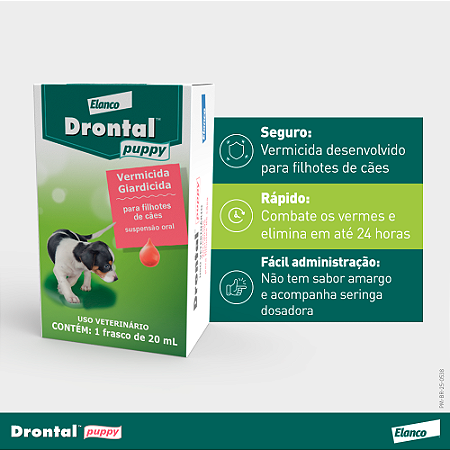 Drontal Filhotes Suspensão 20ml