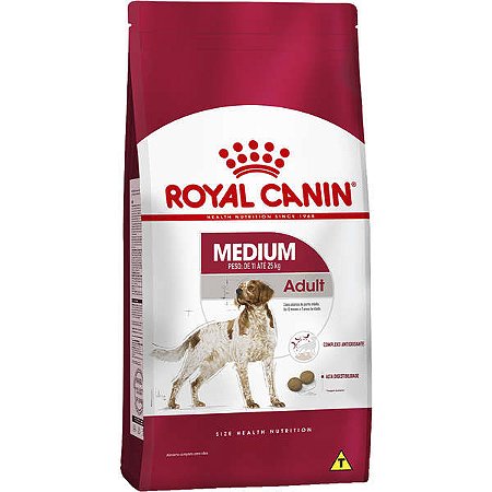 Royal Canin Cães Adultos Raças Médias 12kg