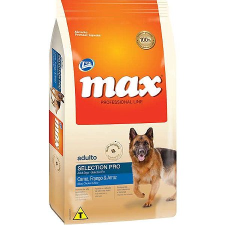 Max Selection Pro Cães Adultos Carne/Frango/Arroz