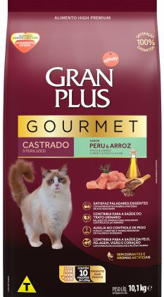 Granplus Gourmet Gatos Castrados Peru/Arroz