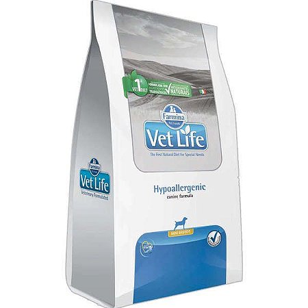 Vet Life Cães Hypoallergenic Small Dog 2kg