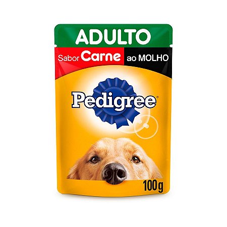 Sache Pedigree Cães Adultos Carne Ao Molho 100g