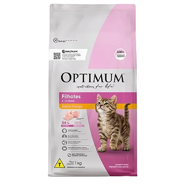 Optimum Gatos Filhotes Frango 3kg