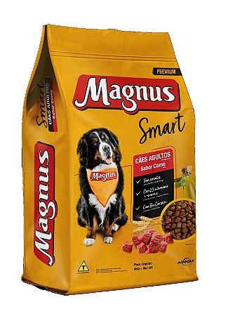 Magnus Smart Cães Adultos Carne 20kg