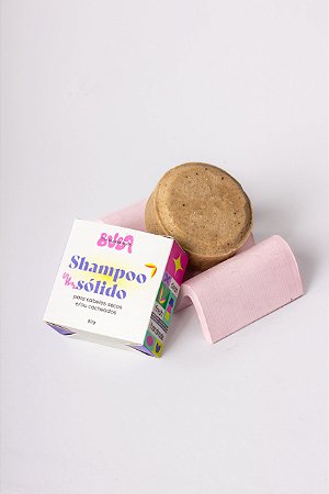 Shampoo Sólido Cabelos Secos ou Cacheados