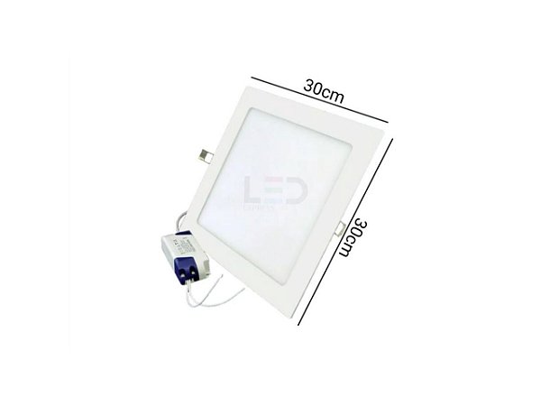 PAINEL LED QUADRADO EMBUTIR  25W 30x30 3000K BIVOLT