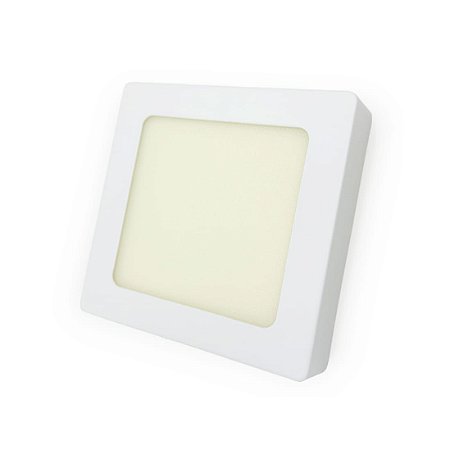 Plafon Led Quadrado Sobrepor 6W 12X12 6500K Bivolt