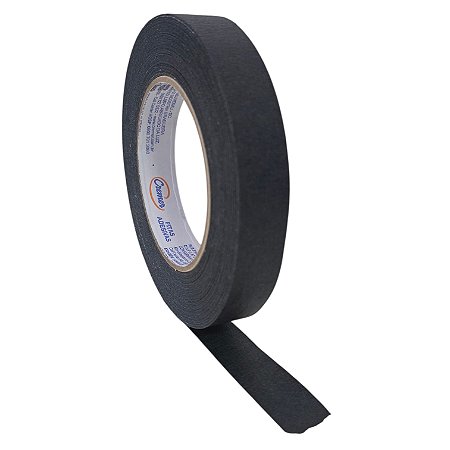 Fita Crepe Preta 720 CREMER Profissional Alta Resistência 25mmX50m