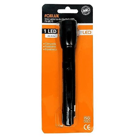 Lanterna de Mão Corpo de Alumínio Luz de LED