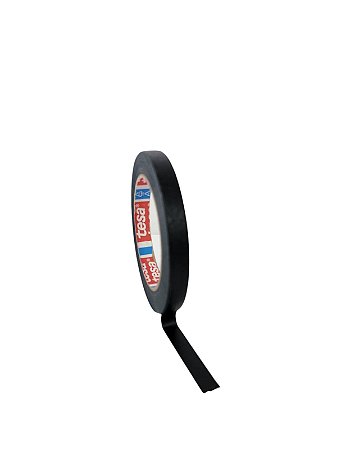 Fita Crepe Preta 4323 Profissional 12mmx50m Tesa