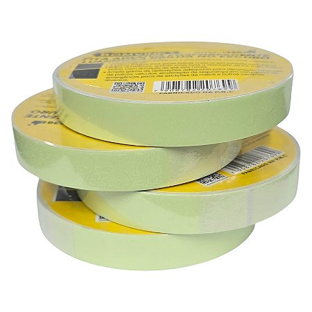 KIT 4 Fita Adesiva Fosforescente Brilha no Escuro 15mmx5m