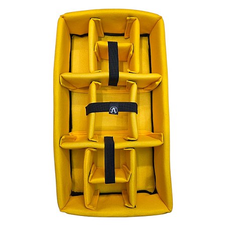 Divisória Organizadora Para Case MP0055 e MAI 545 Acolchoada ATM Pro Amarela
